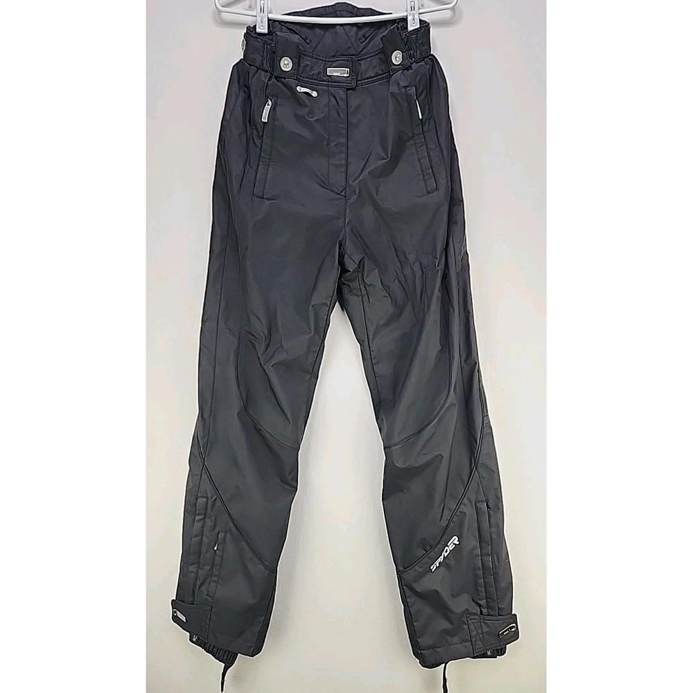 Vtg Spyder Womens XT.L Thinsulate Insulated Snowboard Ski Pants‎ Black Size 10